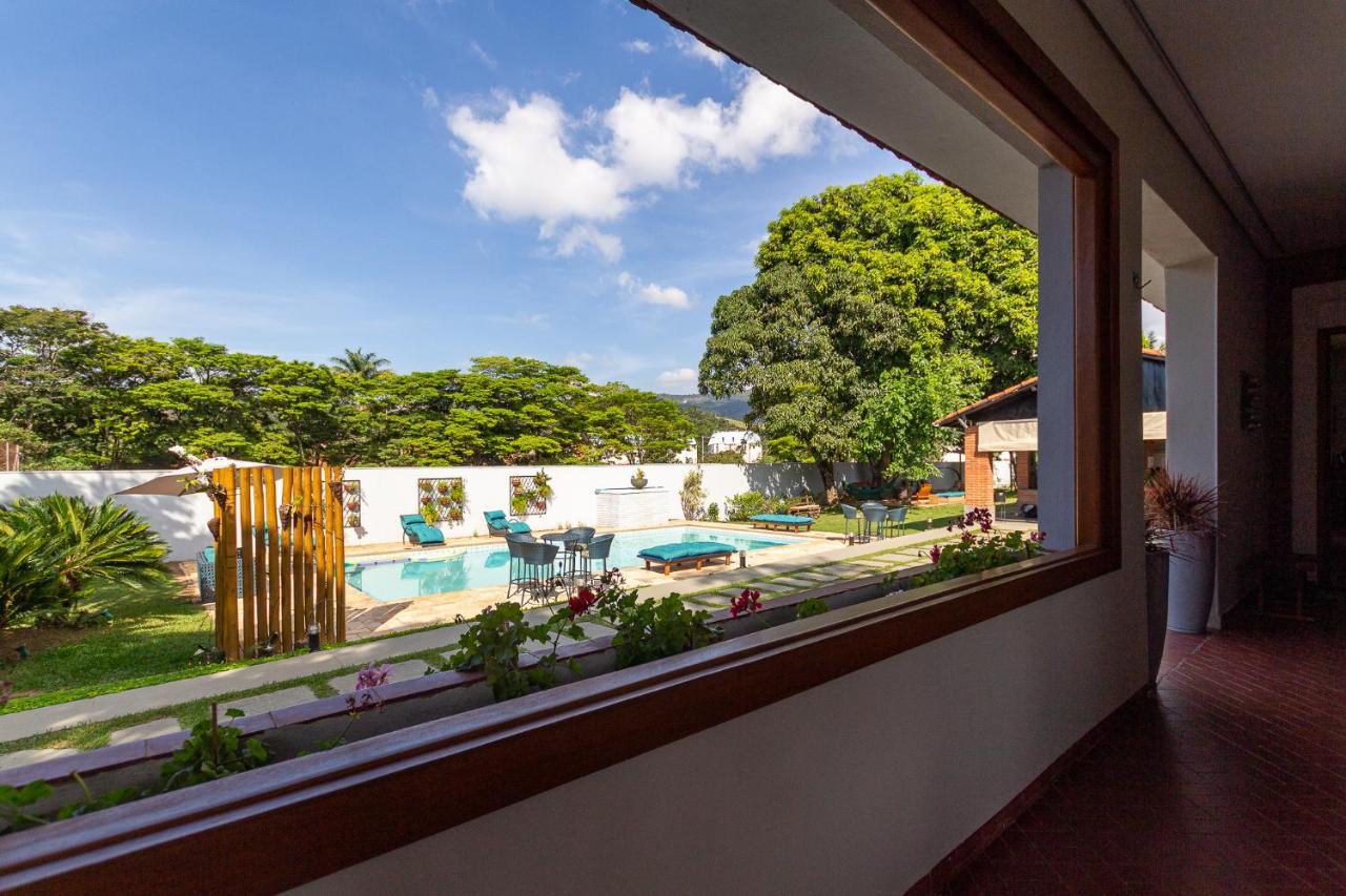 Casa Dom Quixote, Pequena Chacara No Centro Da Cidade Villa Atibaia Buitenkant foto